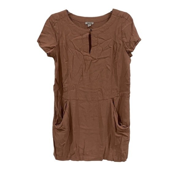 Lucky Brand Dresses & Skirts - LUCKY BRAND brick color shift mini BOHO dress sz MEDUIM